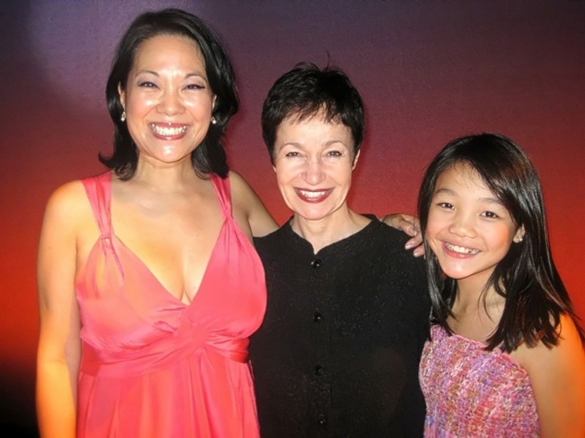 Christine Toy Johnson, Lynn Ahrens and Kylie Liya Goldstein at 